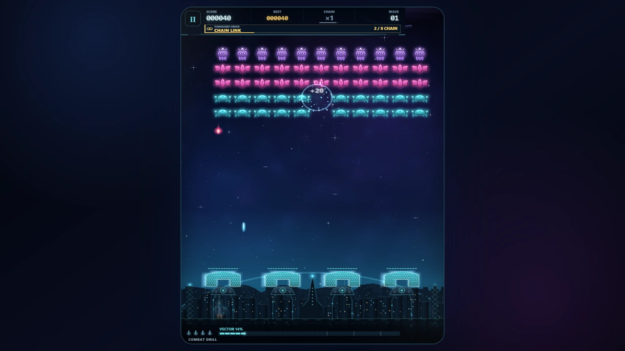 CITADEL VECTOR alternate action gameplay view
