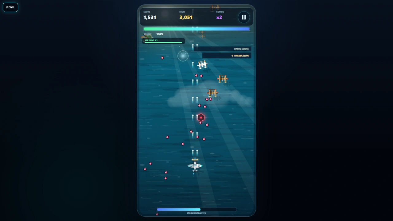 STORMLINE ASSAULT gameplay screenshot