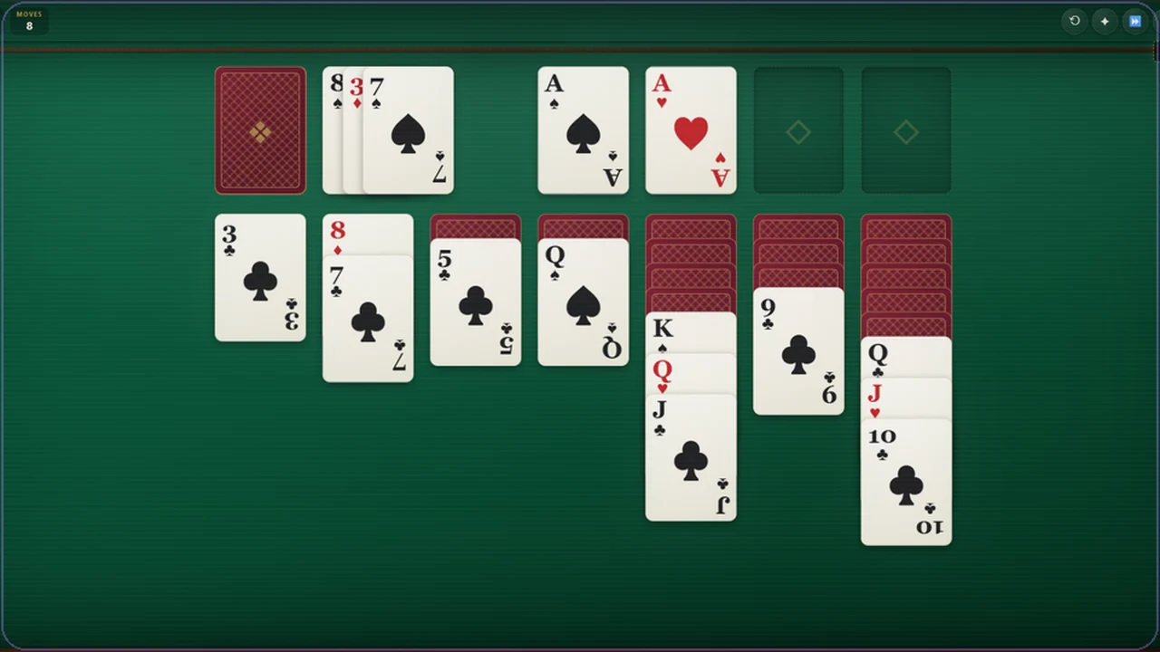 KLONDIKE gameplay screenshot